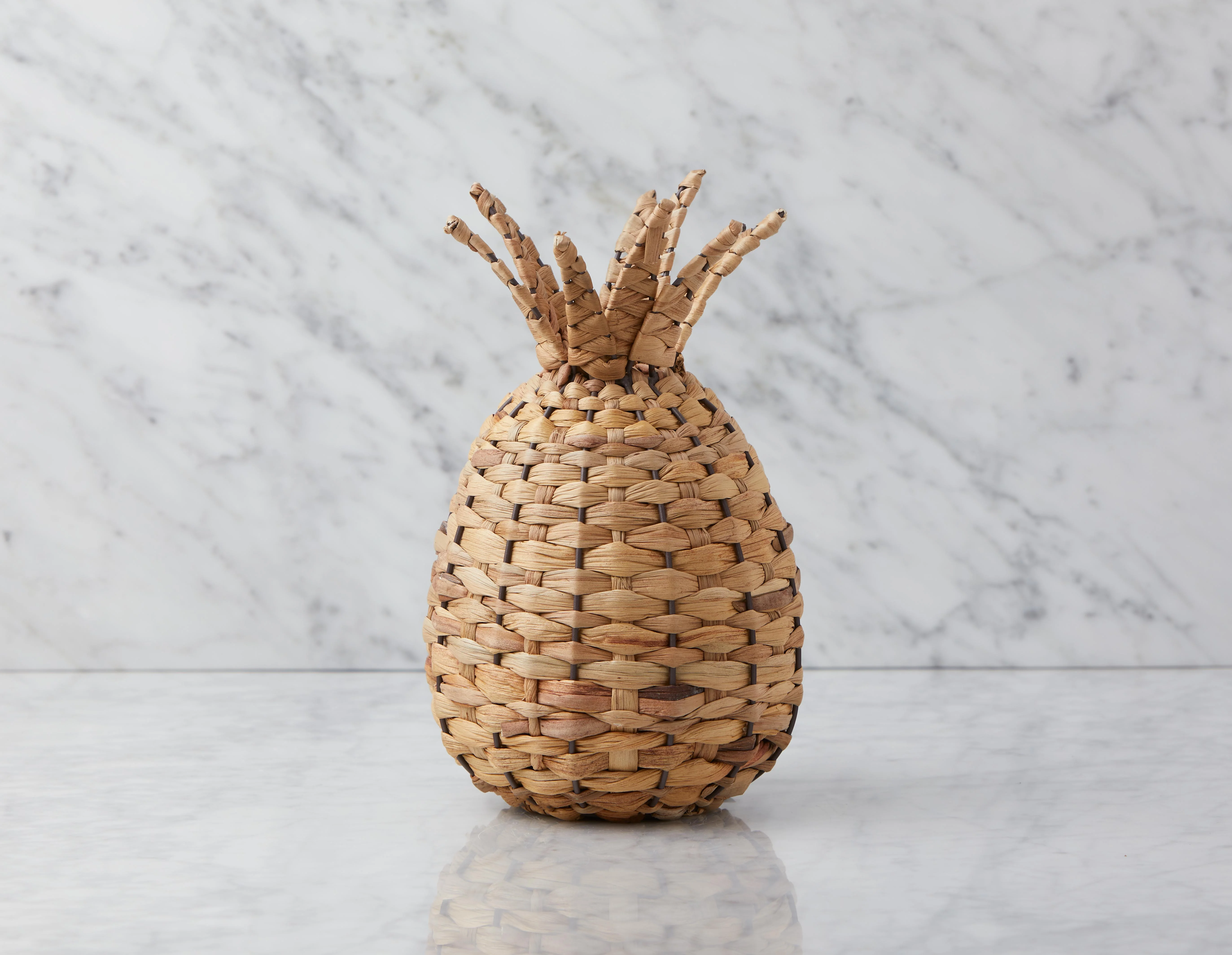 JOEY — Decorative straw pineapple 30 cm - Image 6