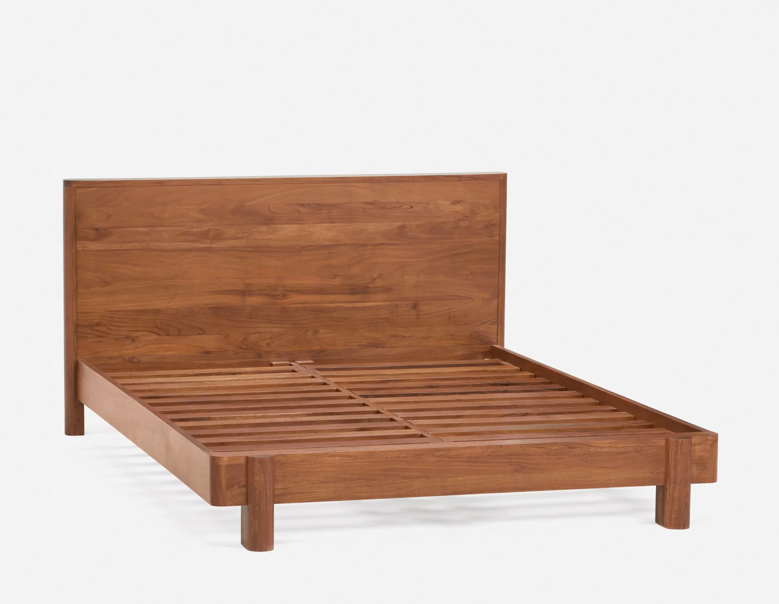MUMBAI — Acacia wood king size bed - Image 9