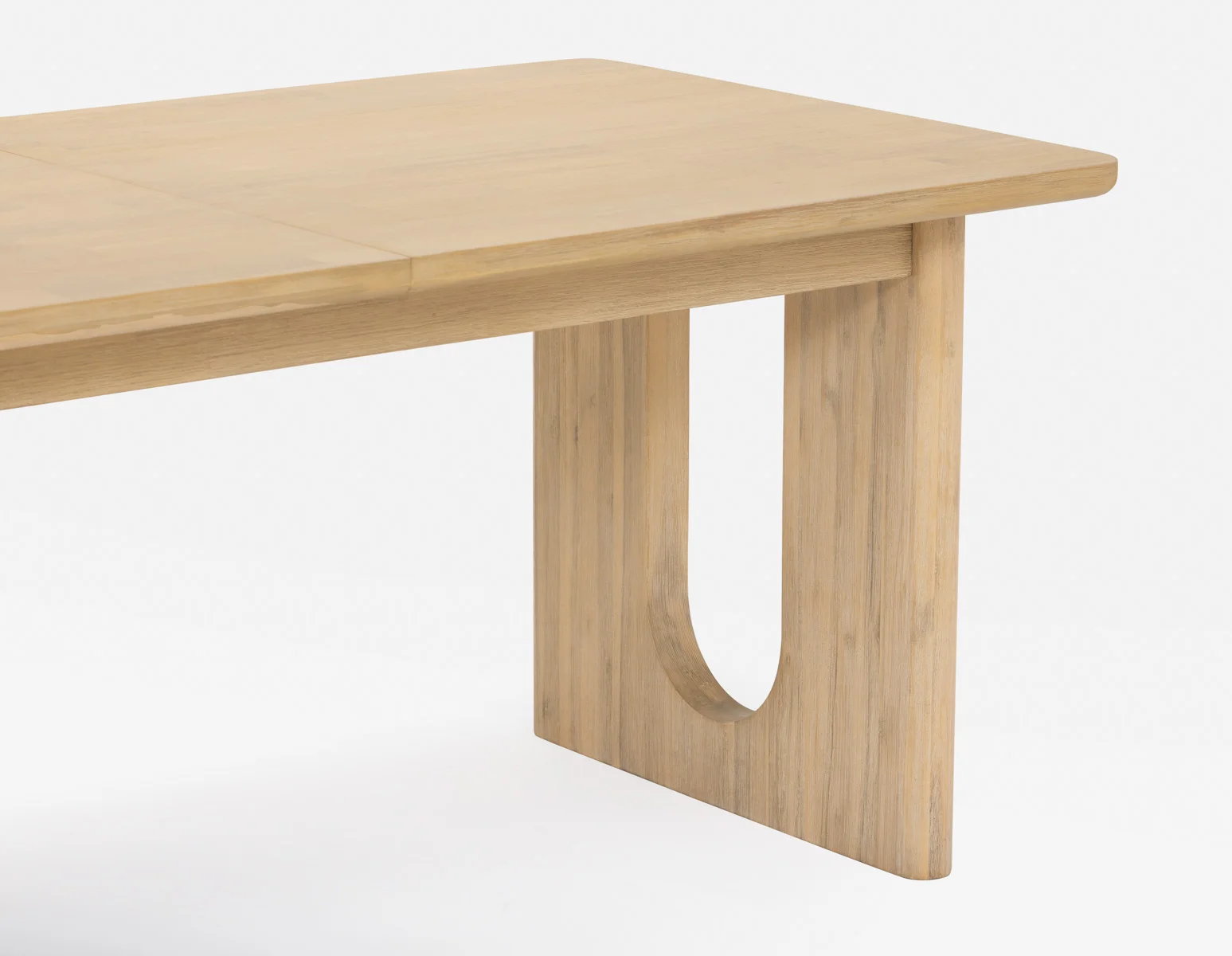 PRIYA — Extendable acacia wood dining table 180-220 cm - Image 8