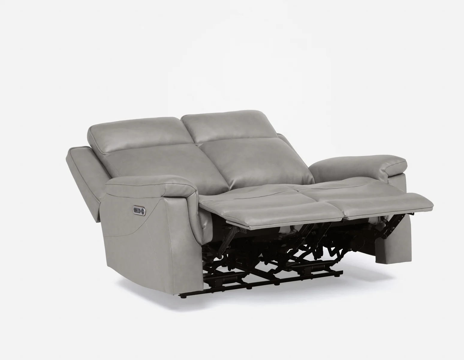 CARLOS — Leather power-reclining loveseat - Image 15