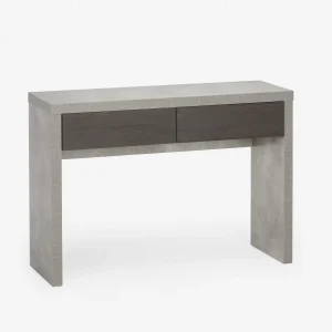 LIAM — Industrial chic console table 116 cm (49-53-35-38-D)