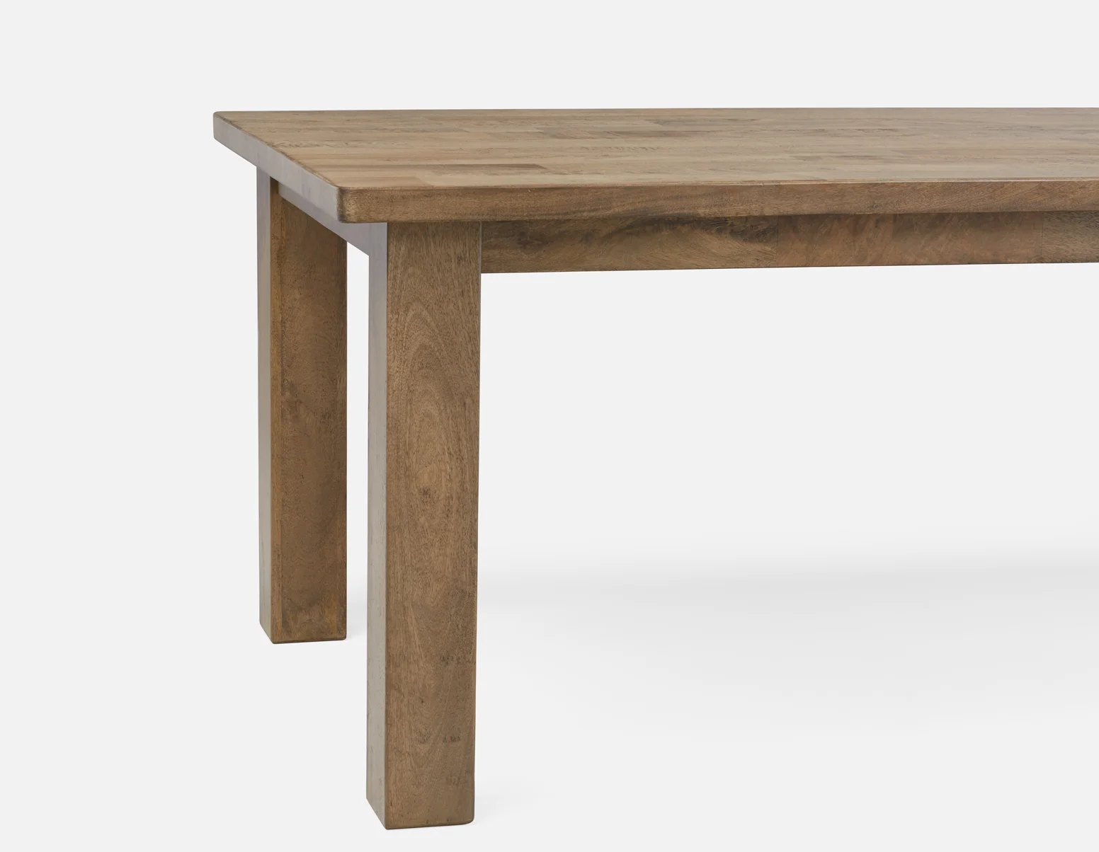 EPIRUS — Solid mango wood large dining table 220 cm - Image 5