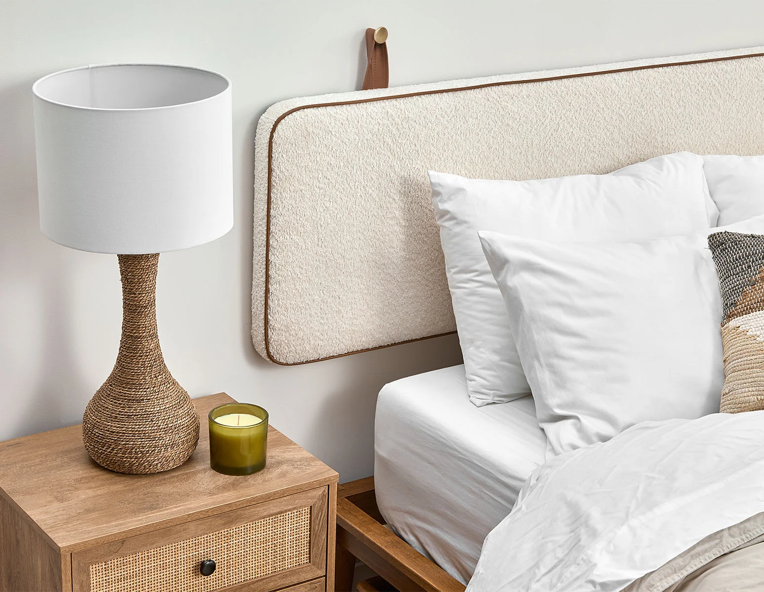 NINA — Minimalistic suspended queen headboard (55-03-87-10) - Image 10