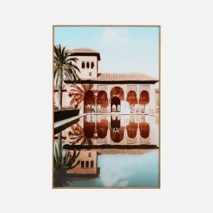 ALHAMBRA — Framed giclée 80 cm x 120 cm