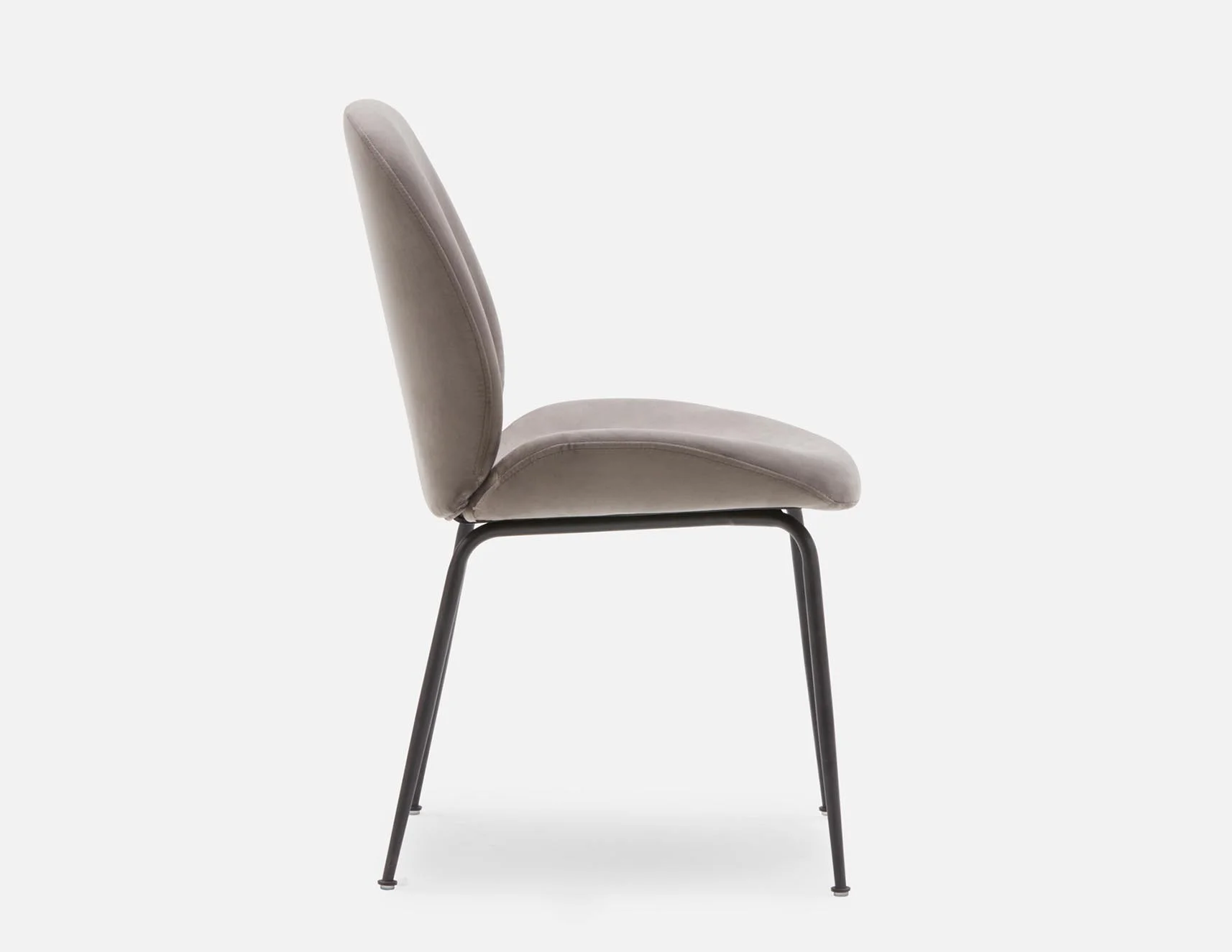 JUDITH — Contemporary velvet dining chair (03-39-96-30) - Image 6