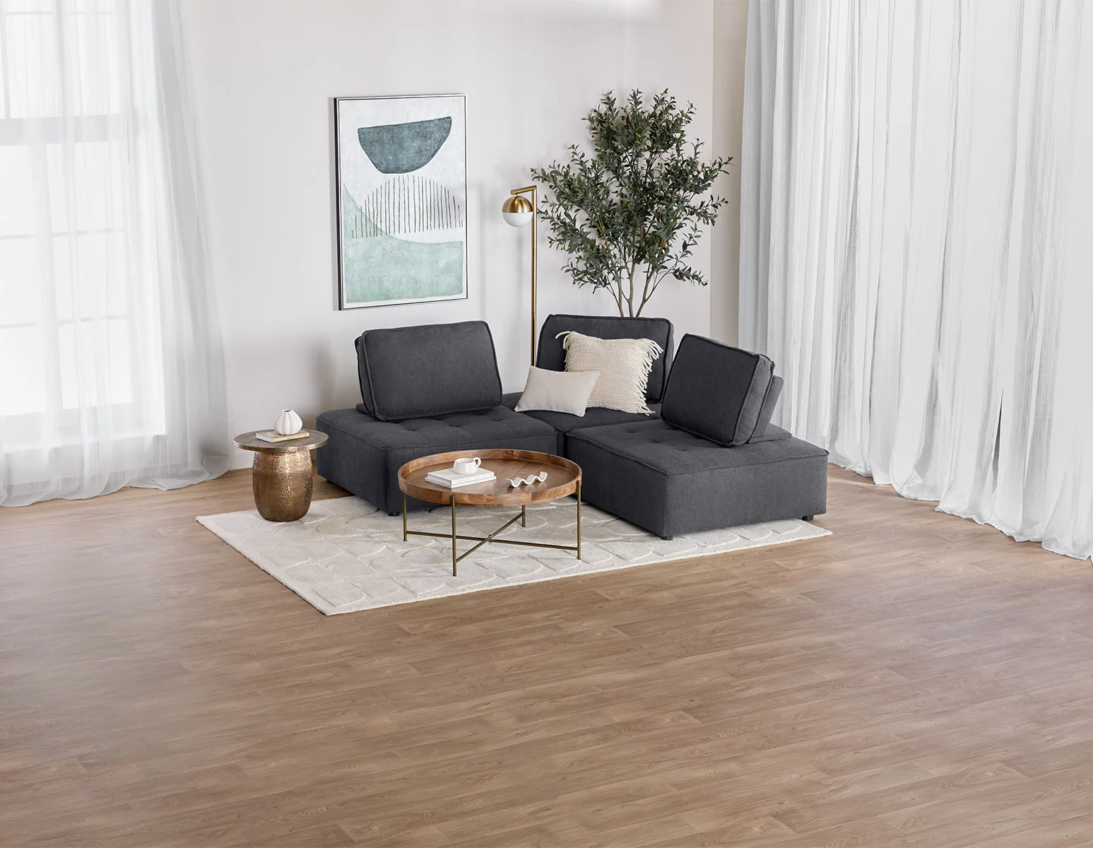 LEON — 1-pc modular interchangeable sofa (60-67-96-33) - Image 15