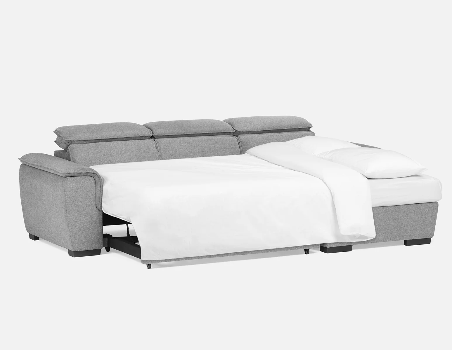 ODETTE — Contemporary right-facing sectional sofa-bed with storage (85-58-17-30) - Image 9