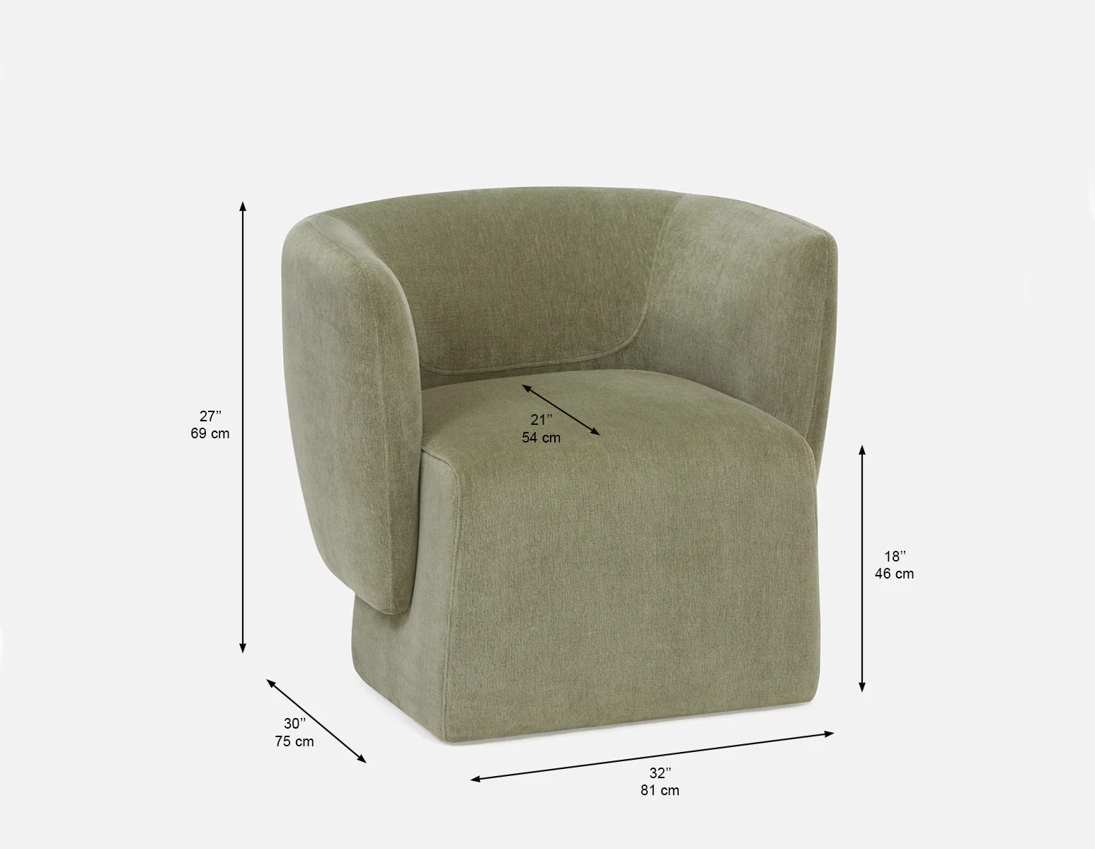 ROANNE — Accent chair (69-85-45-70) - Image 10
