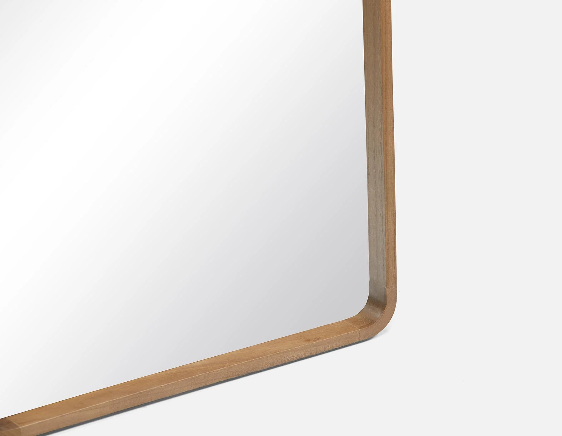 KISUMU — Mirror with paulownia wood frame 63 cm x 94 cm - Image 3