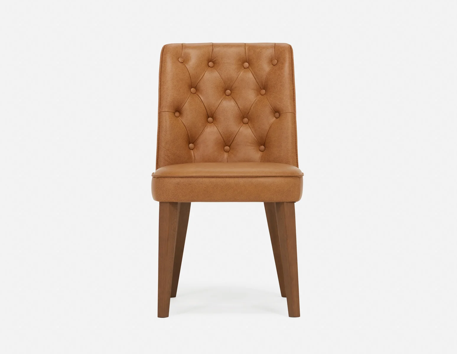 NELA — 100% leather vintage dining chair (55-11-06-49) - Image 2