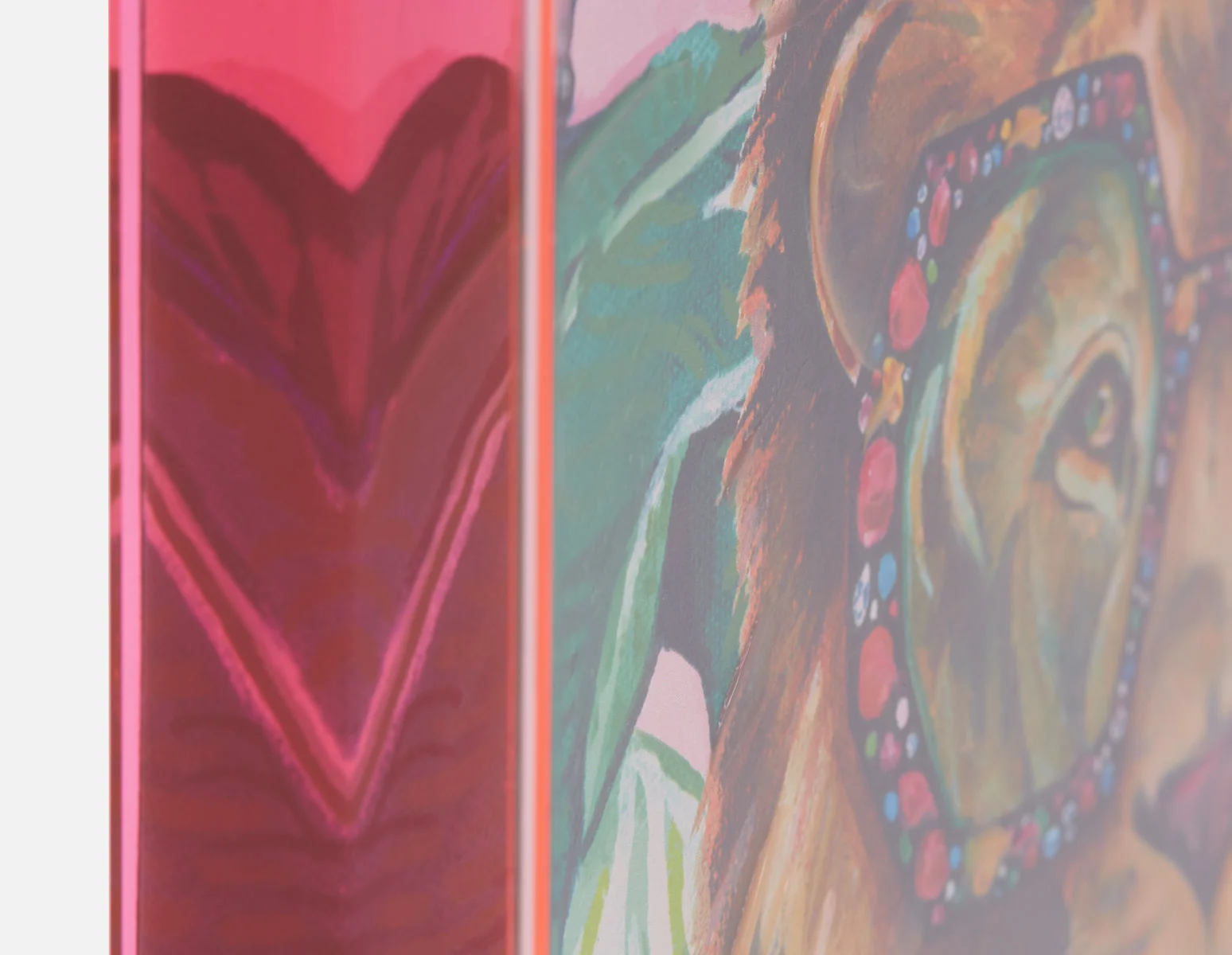 GOLDIE IV — Acrylic shadow box art 45 x 60 cm - Image 6