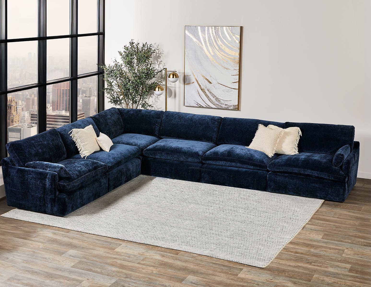 CHABLIS — 6-pc modular interchangeable sofa (57-03-35-60) - Image 8
