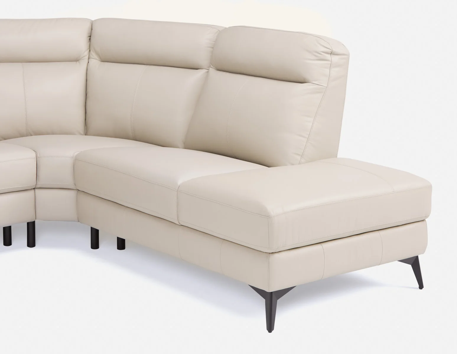 BILLIE — Right-facing 100% leather power reclining sectional sofa (39-01-98-88) - Image 5