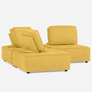 LEON — 3-pc modular interchangeable sofa (19-36-86-50)