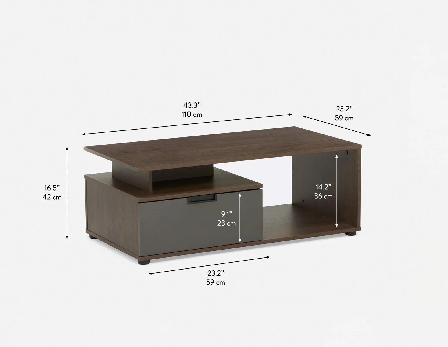 OZZY — Contemporary coffee table (89-66-63-97) - Image 9
