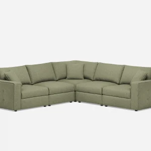 BOWERY — Contemporay sectional sofa (48-96-86-70)
