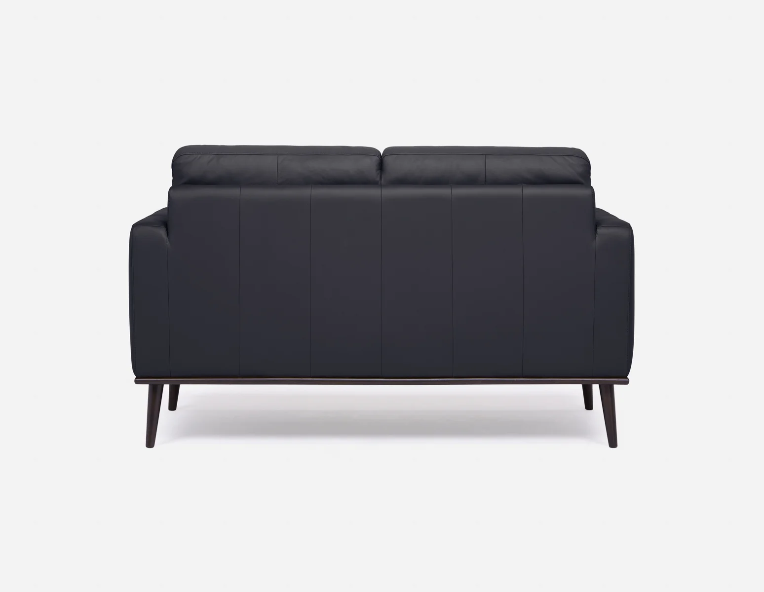 BETTA — 100% leather mid century loveseat (24-76-17-20) - Image 9