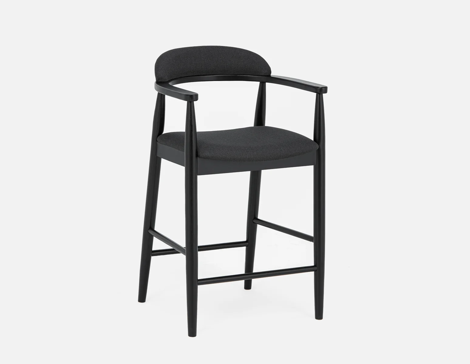 JOSY — Mid-century counter stool 66cm (57-68-18-20) - Image 11