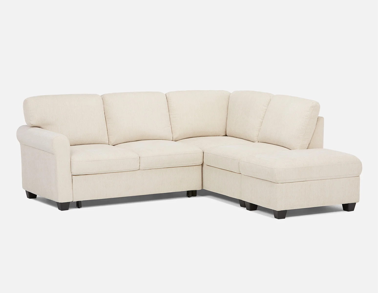 DELPHINE — Traditional right-facing sectional sofa-bed with storage (28-94-59-95) - Image 18