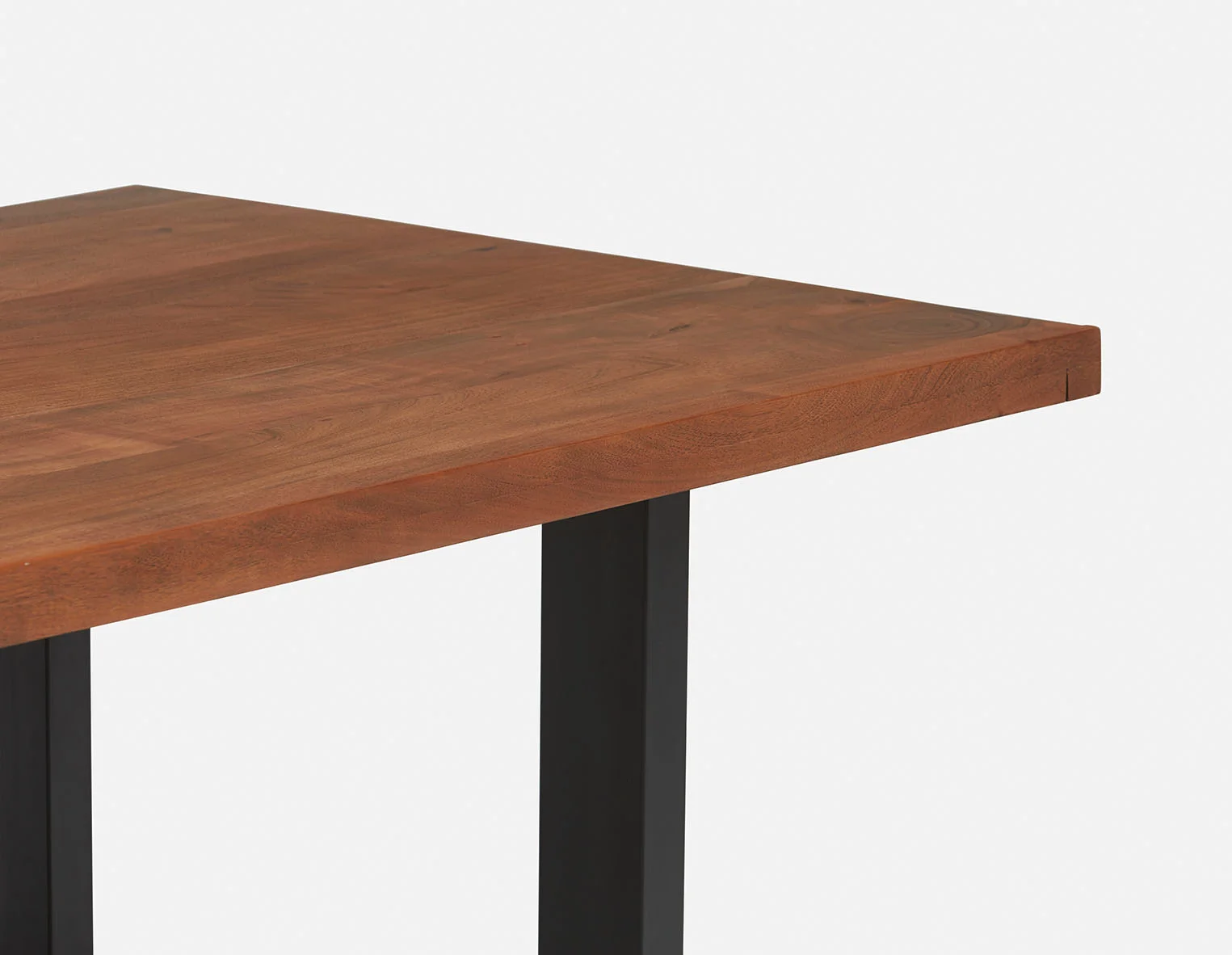 LYON — Acacia wood dining table 200 cm - Image 5