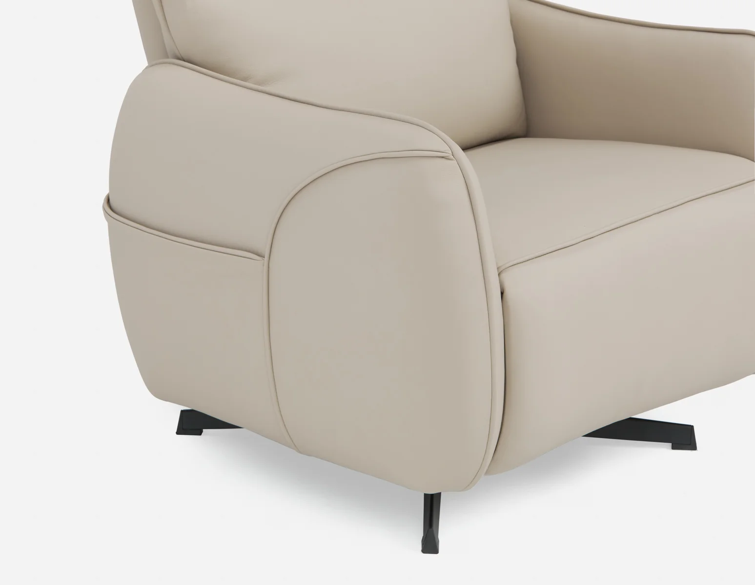 JASPER — Modern contemporary power-reclining armchair (75-81-07-95) - Image 6