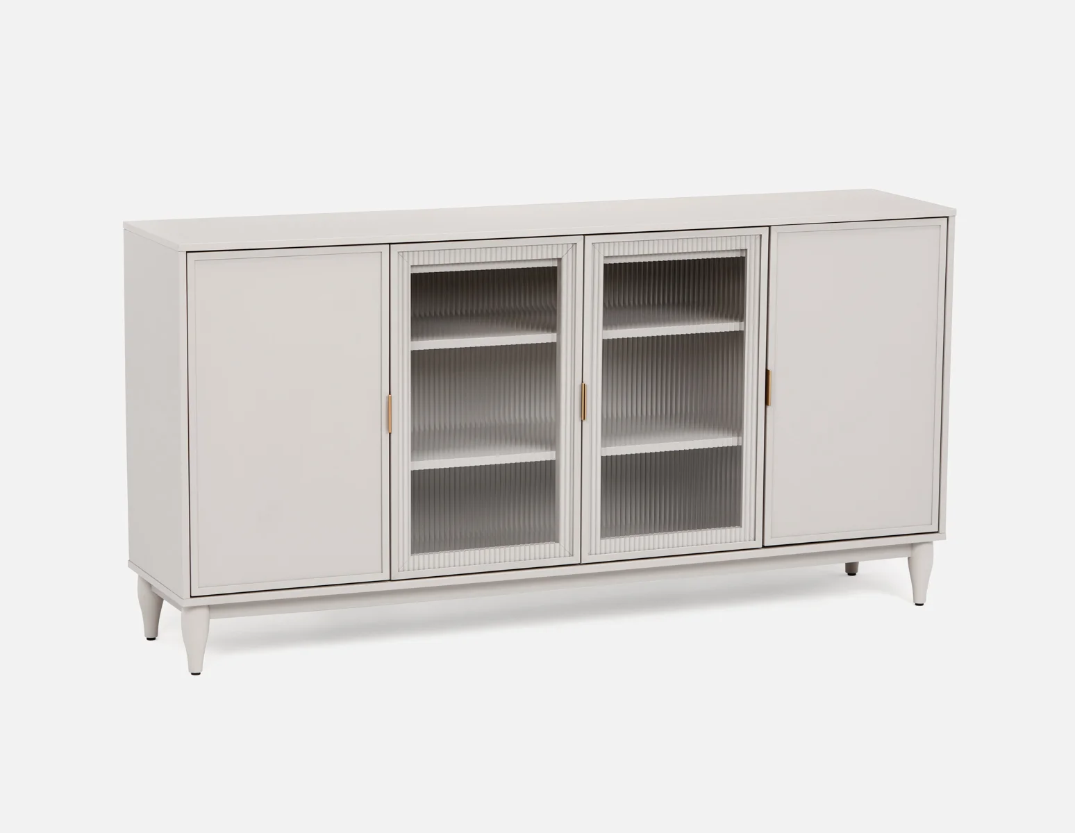 ALLESSIO — Modern contemporary 4-door sideboard