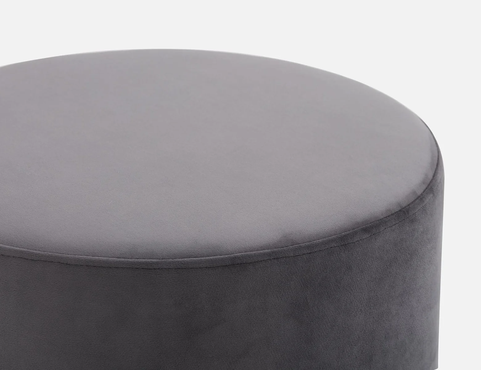 KEIRA — Velvet ottoman (33-98-93-30) - Image 2