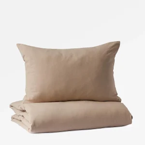 DEMI — 3-piece queen linen duvet cover set