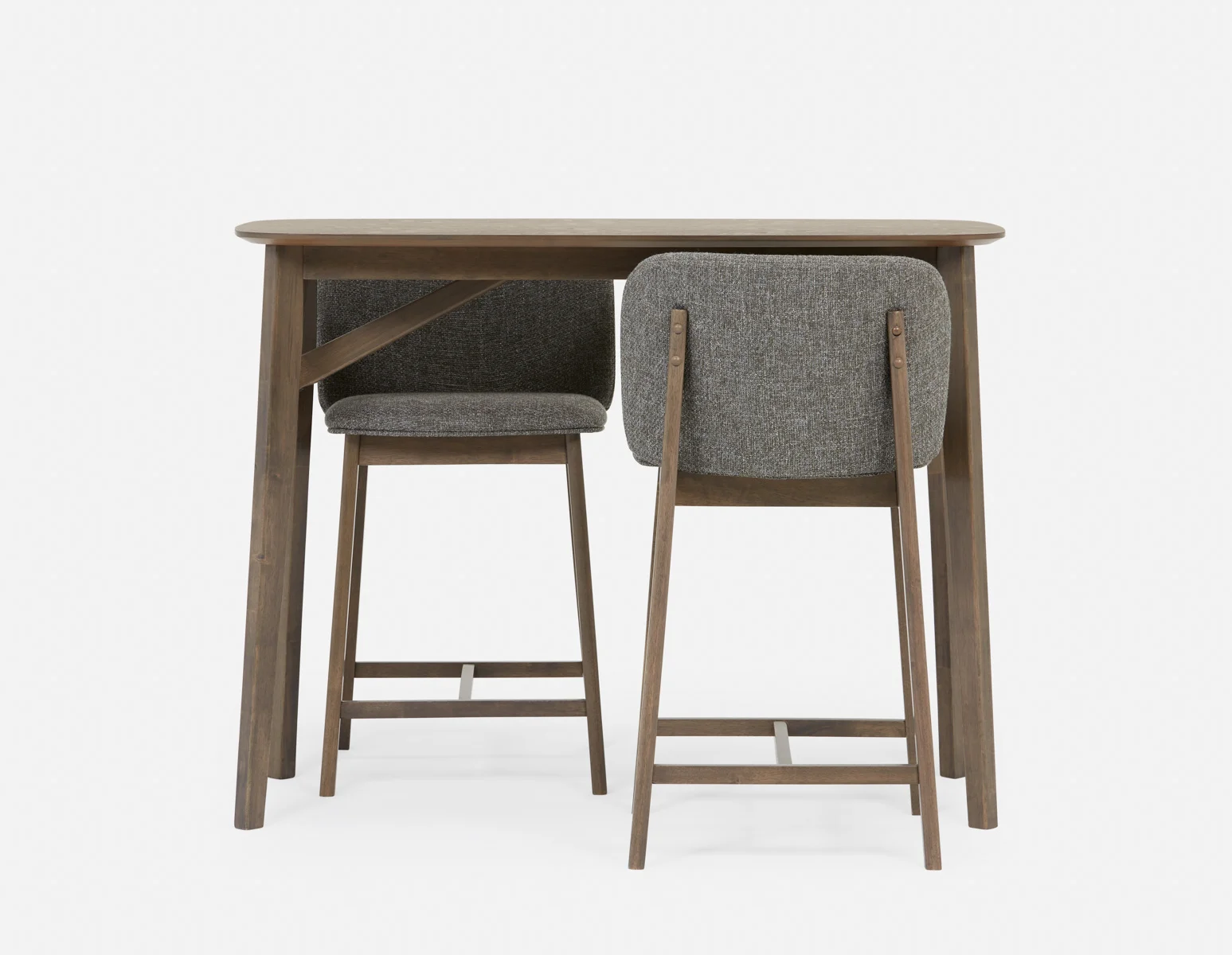 KAILUA — Mid-century modern 3-piece pub table set - Image 2