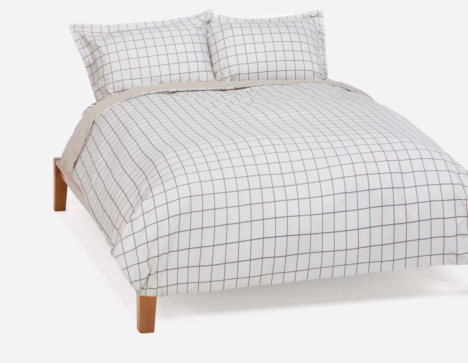SHELBURN — 3-piece queen duvet cover set - Image 8