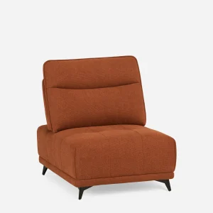 SIMON — Accent chair with adjustable backrest (91-39-00-45)
