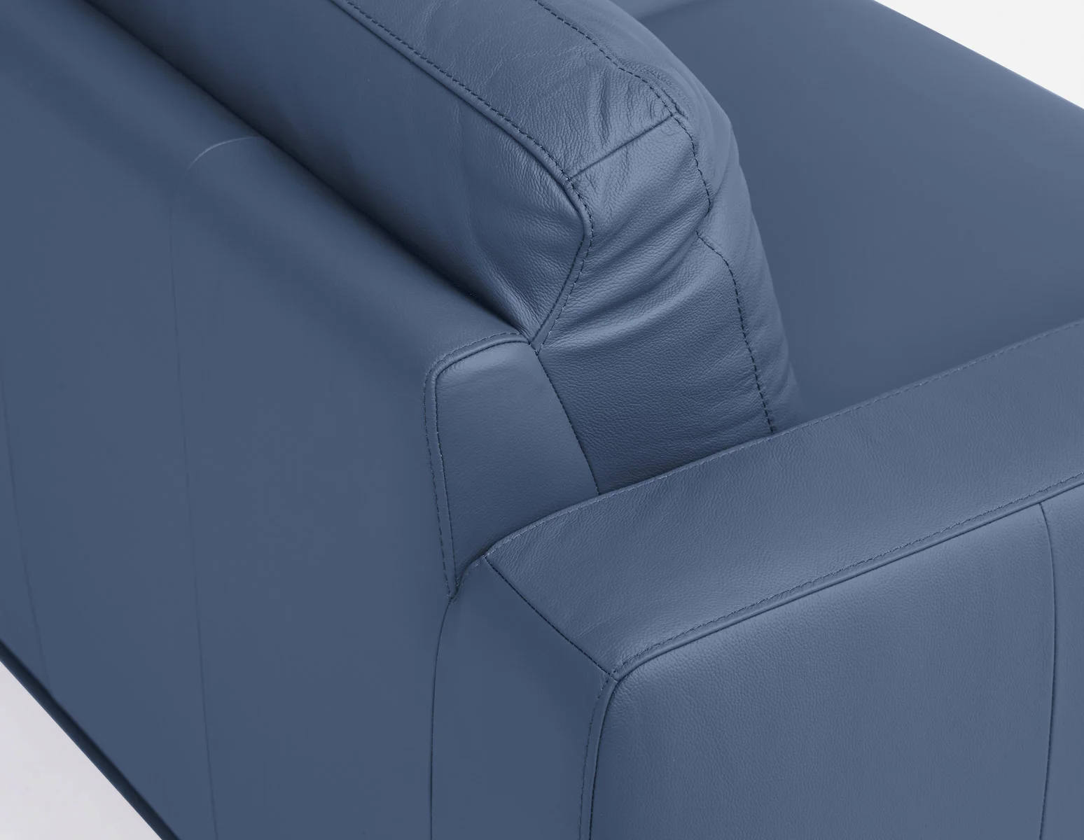 BETTA — 100% leather mid century sofa (17-62-70-17) - Image 3