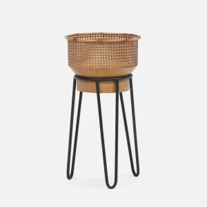 BANVILLE — Metal planter with stand 33 cm