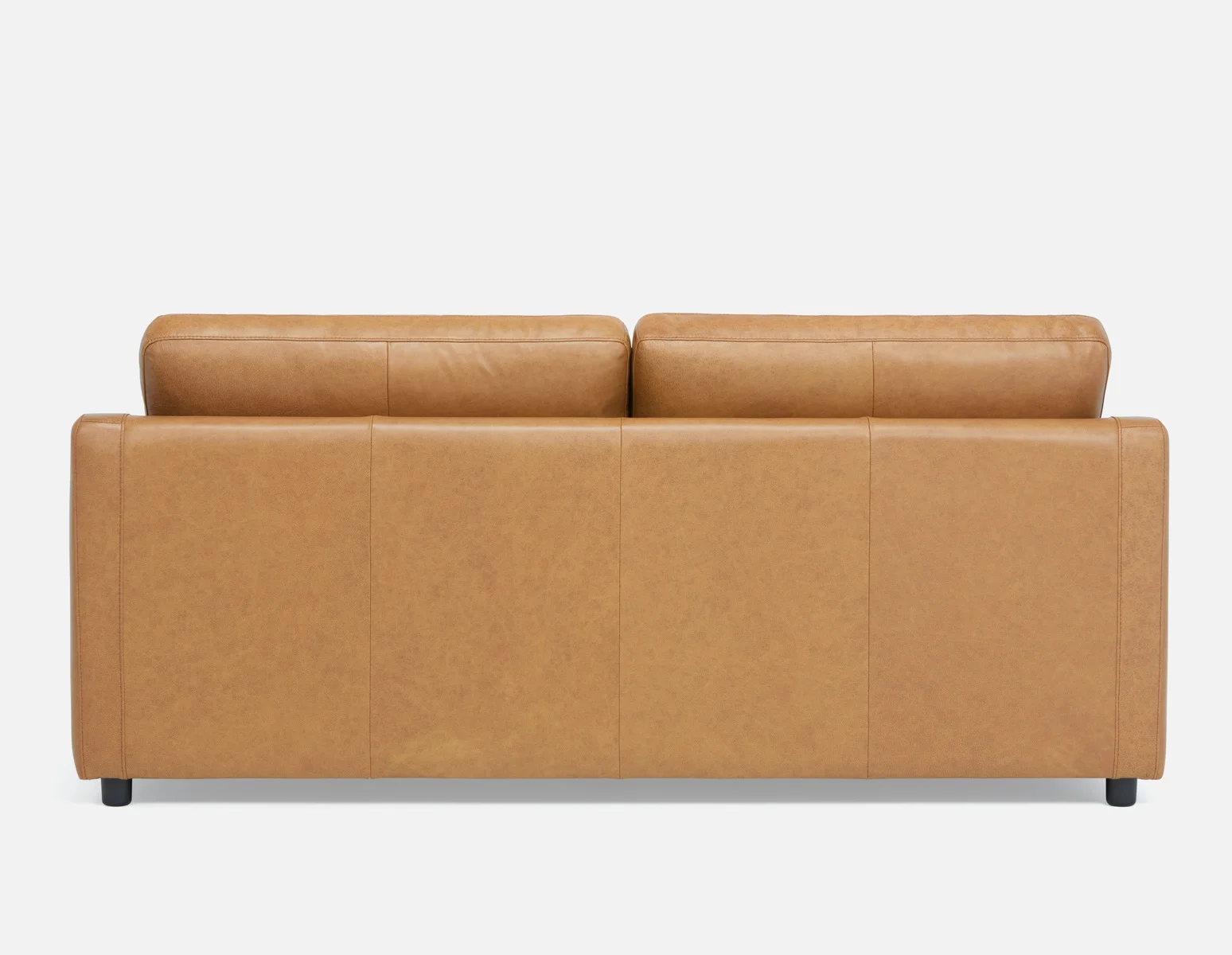 LIMA — Modern 100% leather 3-seater sofa - Image 10
