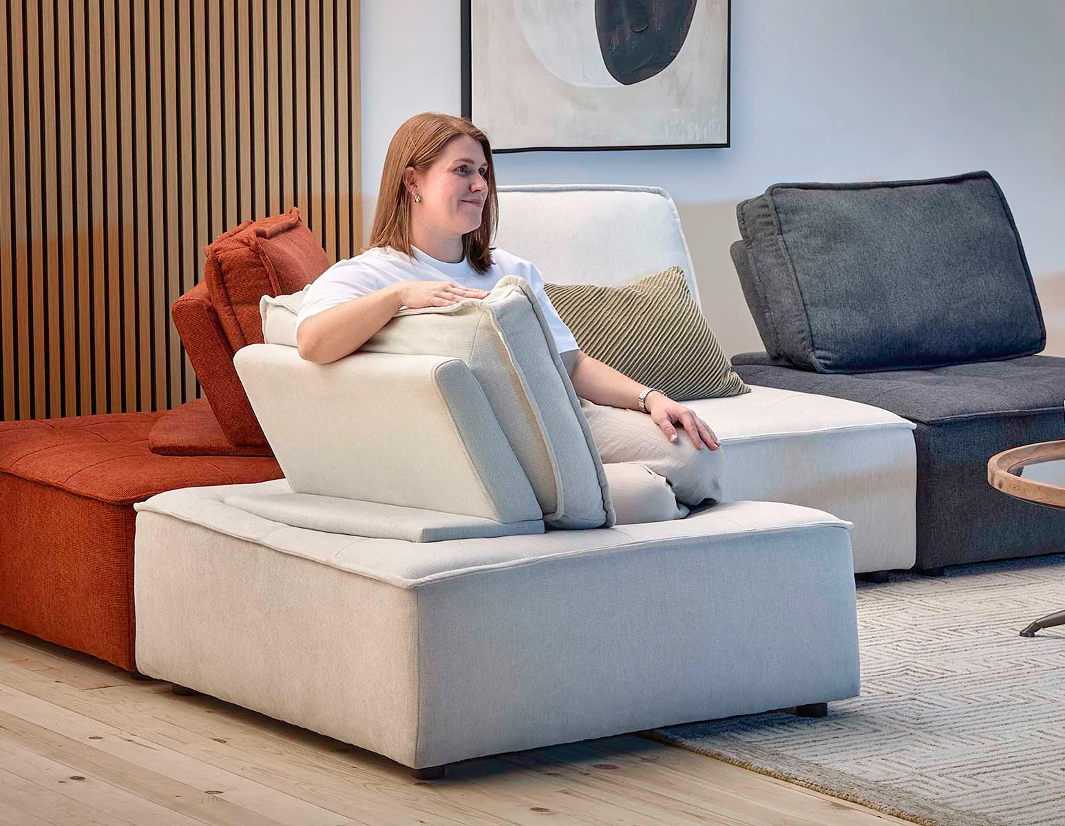 LEON — 4-pc modular interchangeable sofa (35-86-37-95) - Image 12