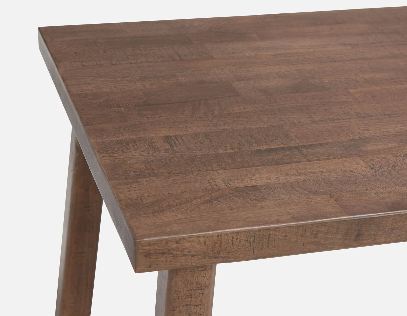 THESSALIA — Distressed solid mango wood large dining table 240 cm (94-80-91-96) - Image 7