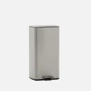 CUMULO — Stainless steel pedal waste bin 30 l