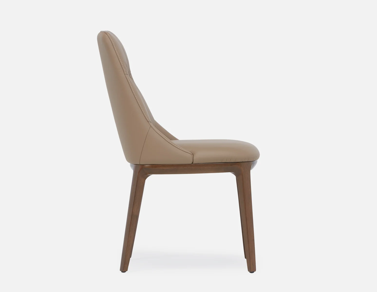 TOLEDA — 100% leather contemporary dining chair (59-02-51-93) - Image 10