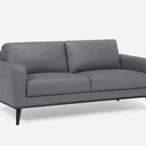 BETTA — 100% leather mid century sofa (17-62-70-30)