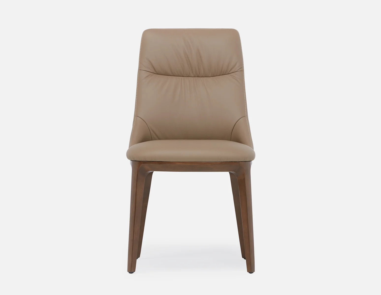 TOLEDA — 100% leather contemporary dining chair (59-02-51-93) - Image 2