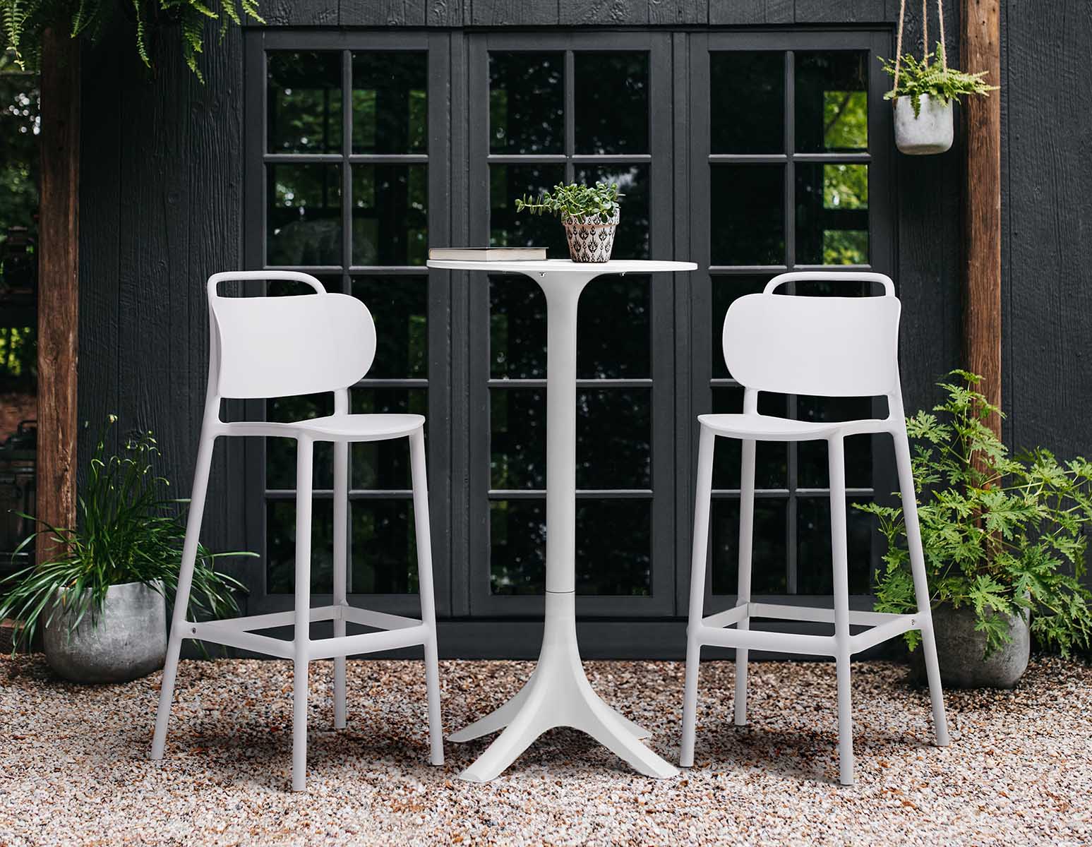 DARIA — Indoor/outdoor bar stool 76cm (15-17-14-10) - Image 9