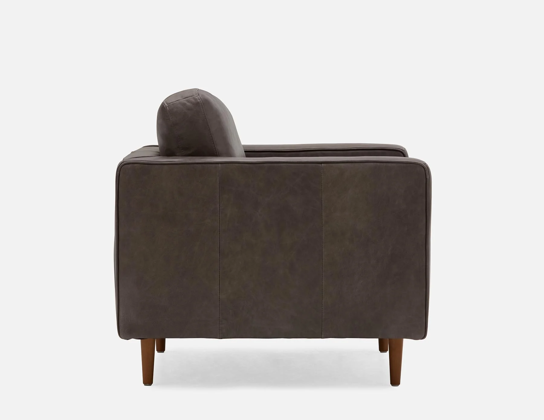 KINSEY — 100% leather armchair (59-04-04-30) - Image 5