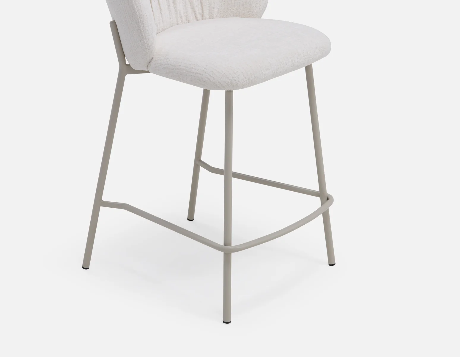 ELODI — Contemporary counter stool with backrest 66cm (14-99-54-10) - Image 6
