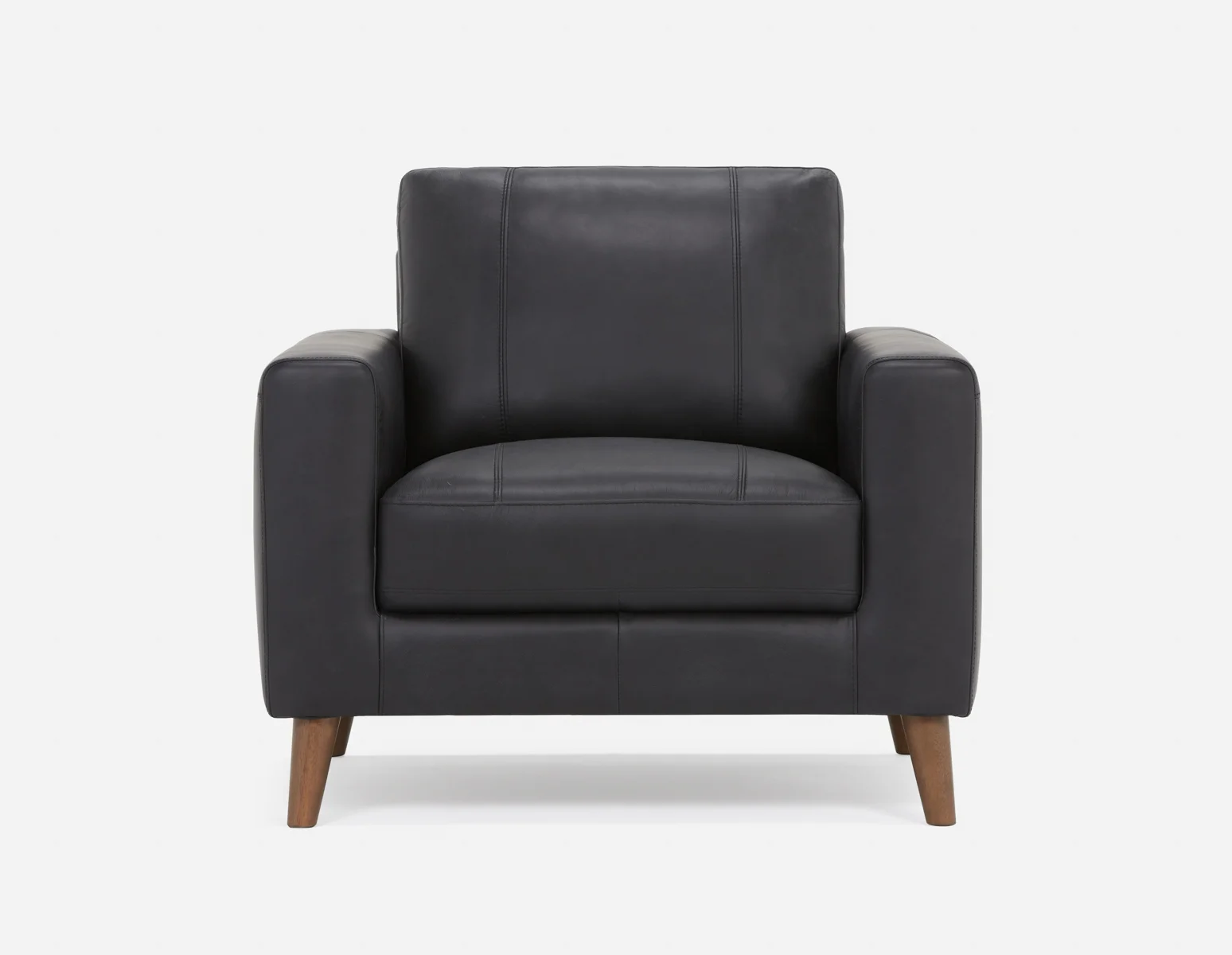 AMARI — 100% leather classic club chair (25-59-80-20) - Image 2