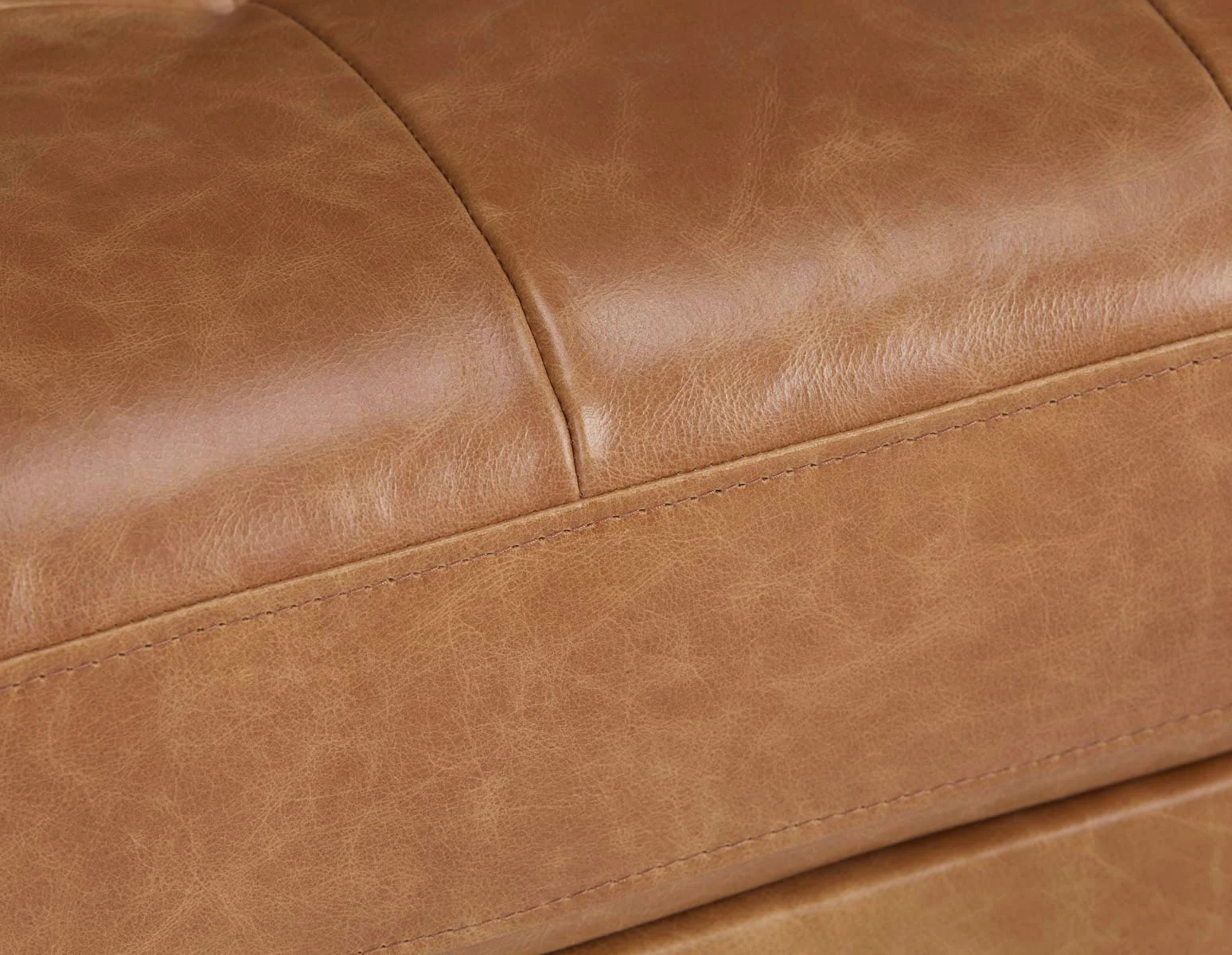 KINSEY — 100% leather loveseat - Image 3