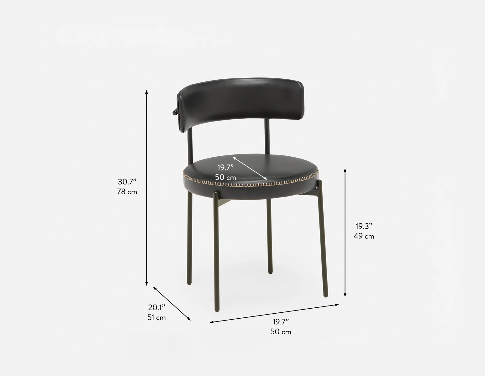 KURO — Industrial-modern dining chair (16-90-05-20) - Image 10