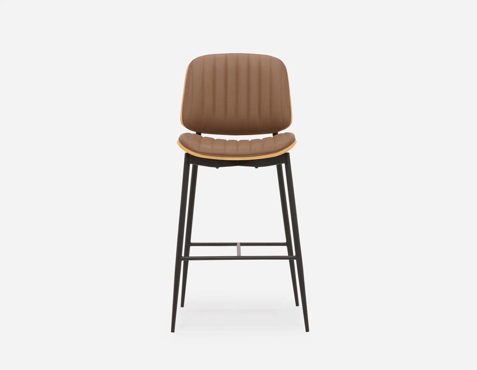 BEHARA — Mid-century modern retro bar stool 76 cm - Image 2