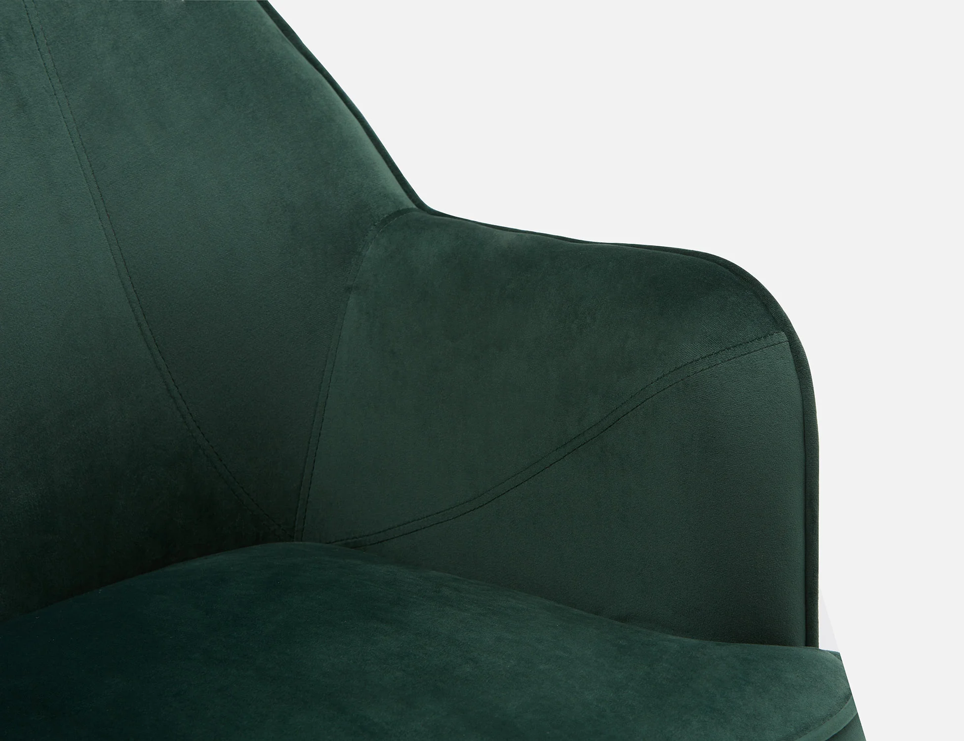 DARAH — Velvet armchair (91-15-30-70) - Image 4