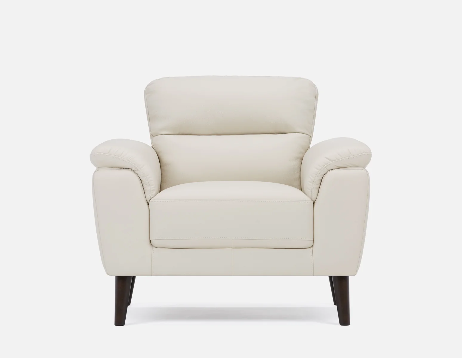 GAMARRA — 100% leather contemporary armchair (71-95-92-34-D) - Image 2