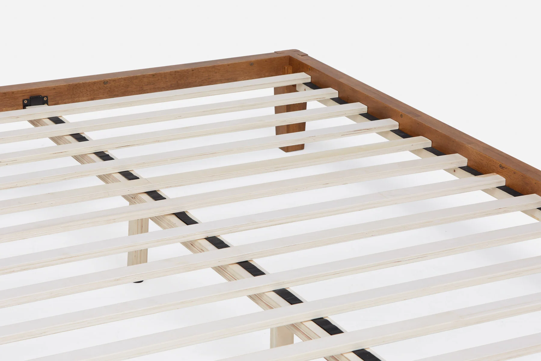 BENA — Mid-century modern queen size bed frame (40-09-57-97) - Image 9